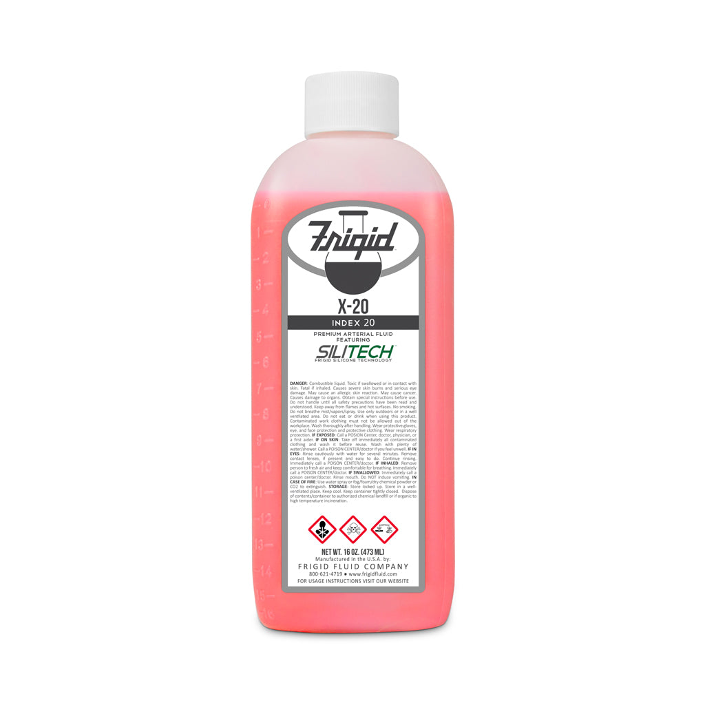 X-20 | Silitech | Arterial Fluid | 24 pk – Frigid Fluid