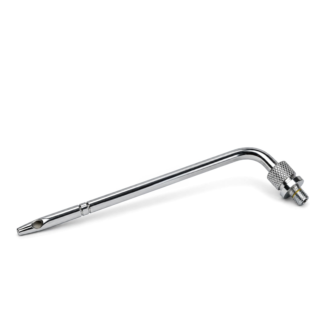 Curved Threaded Arterial Tube - 3/16"