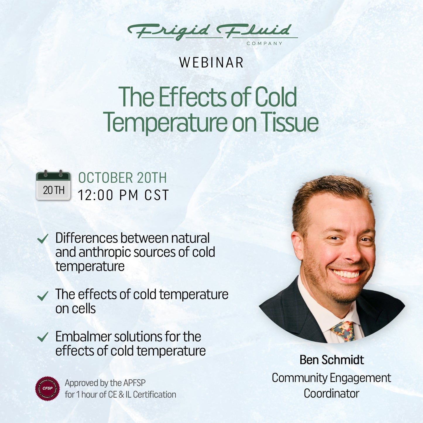 Everybody Chill: The Effects of Cold Temperature on Tissue