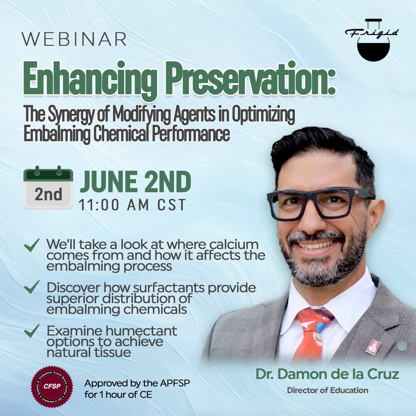 WEBINAR: Enhancing Preservation With Dr. Damon de la Cruz