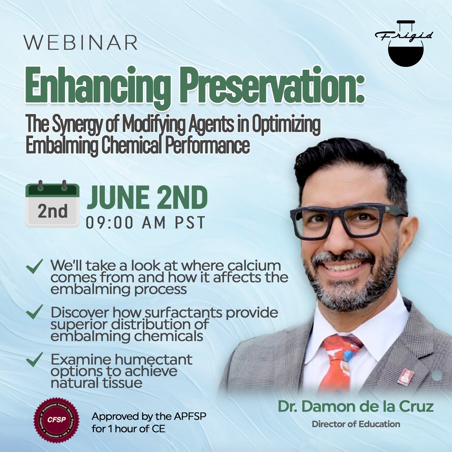 WEBINAR: Enhancing Preservation With Dr. Damon de la Cruz