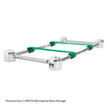 A Stainless Steel Frigid Imperial Casket Lowering Device plain package