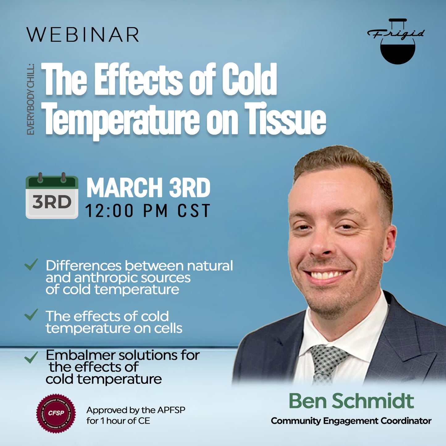 WEBINAR: The Effects of Cold Temperature on Tissue With Ben Schmidt