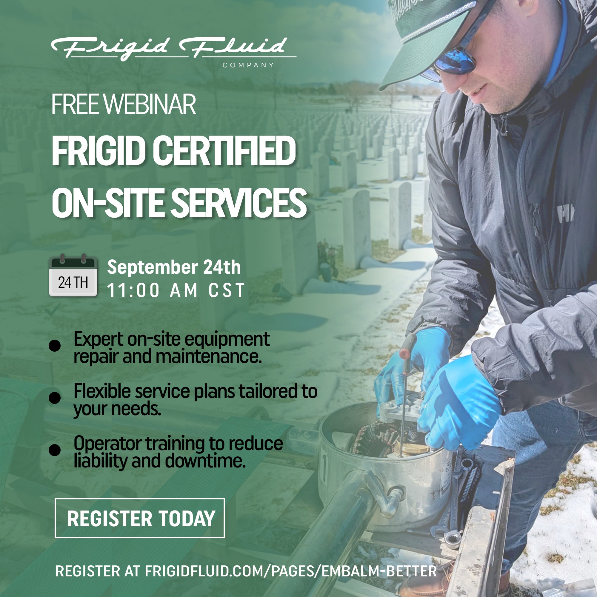 WEBINAR: Frigid Certified On-site Services