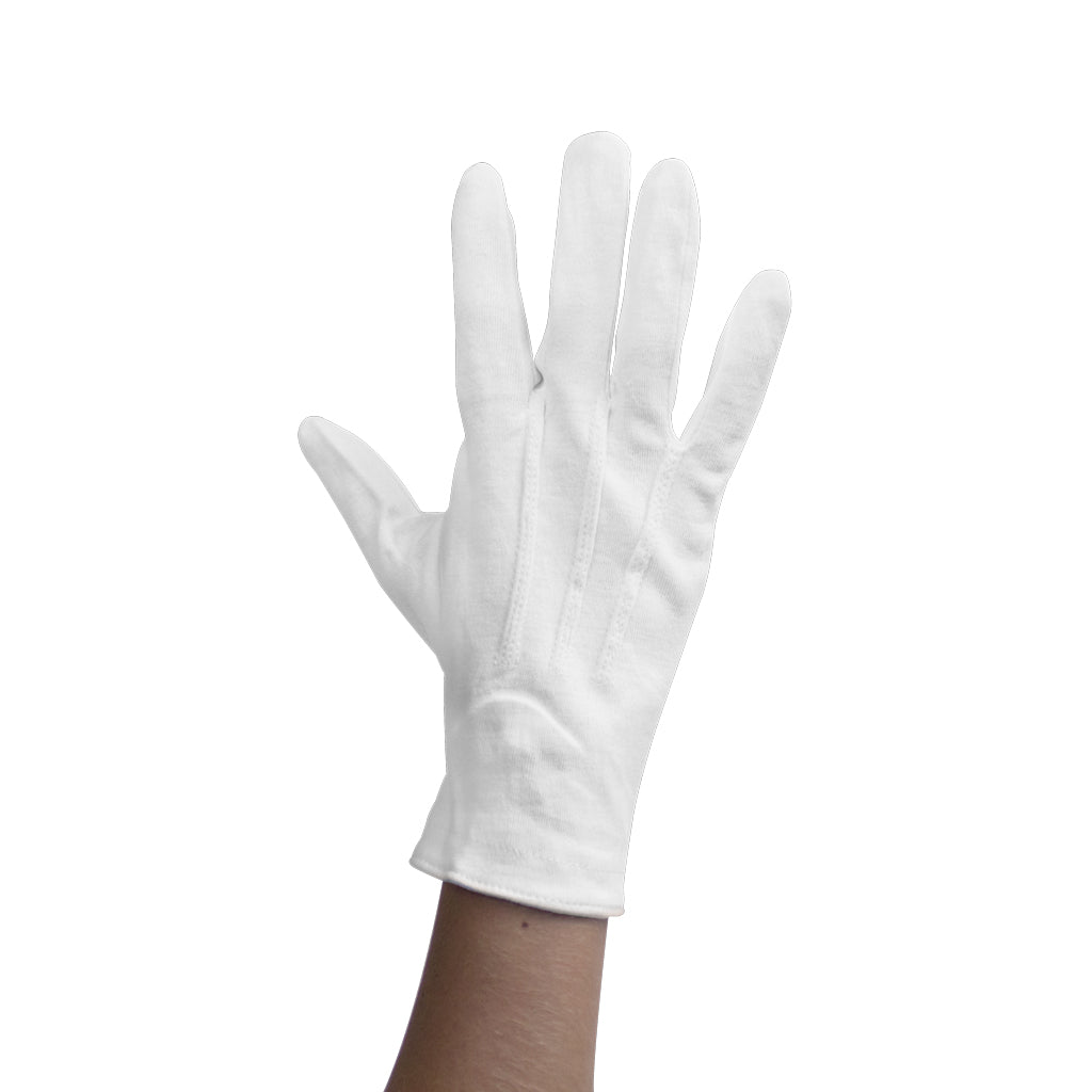 Cotton Pallbearer Gloves Frigid Fluid