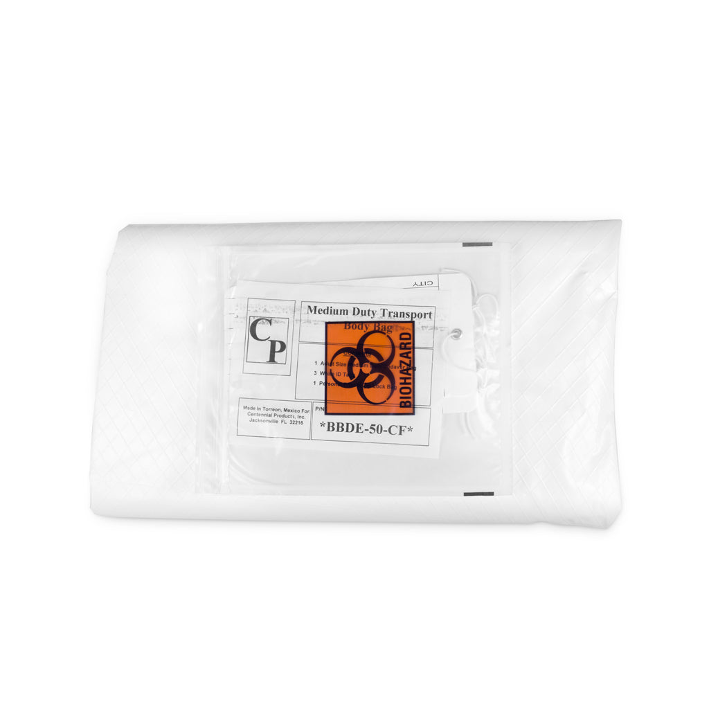 Body Bag, White and Chlorine-Fre