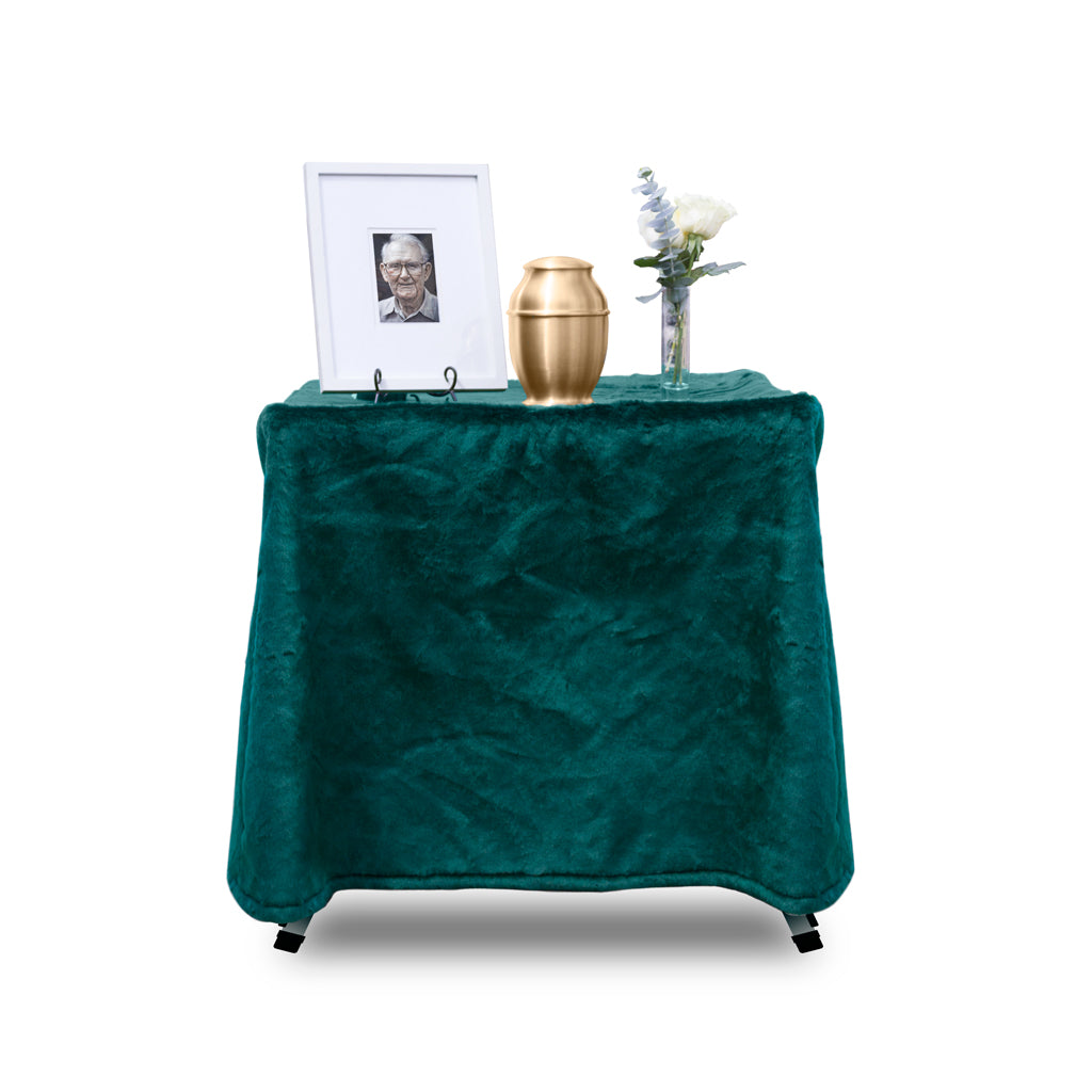 Urn Display Stand Drape Cover