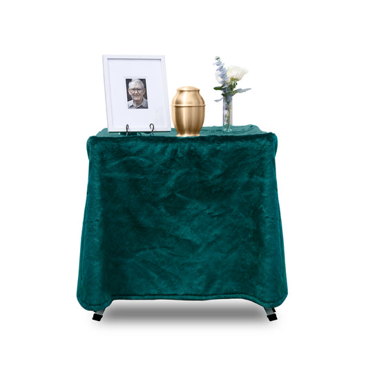 URN DISPLAY STAND DRAPE COVER