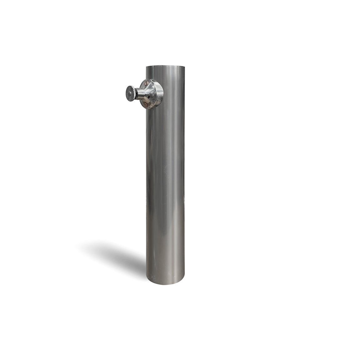 Telescoping Stand Outside Post Tube W/Lock - 12.5"
