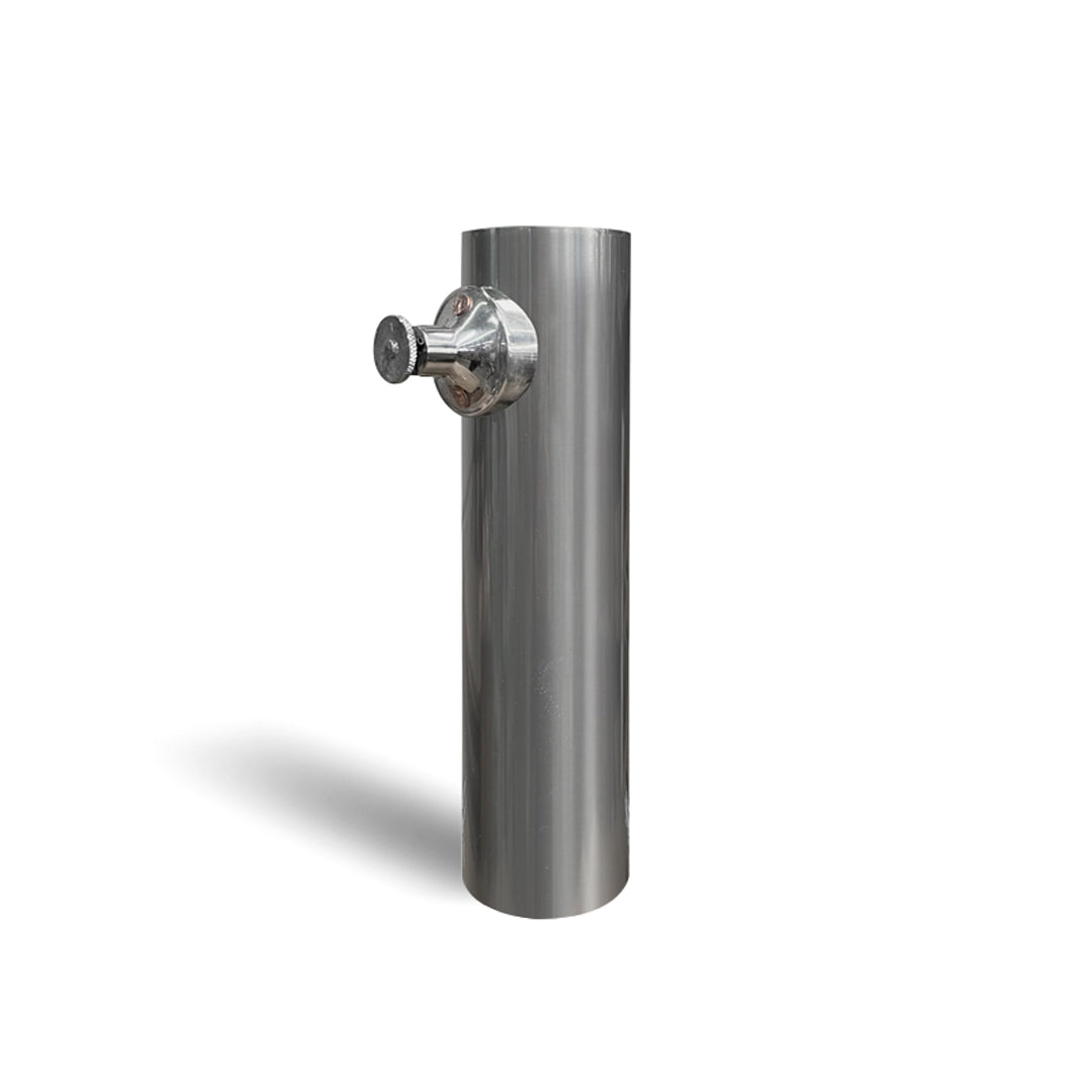 Telescoping Stand Outside Post Tube W/Lock - 8"