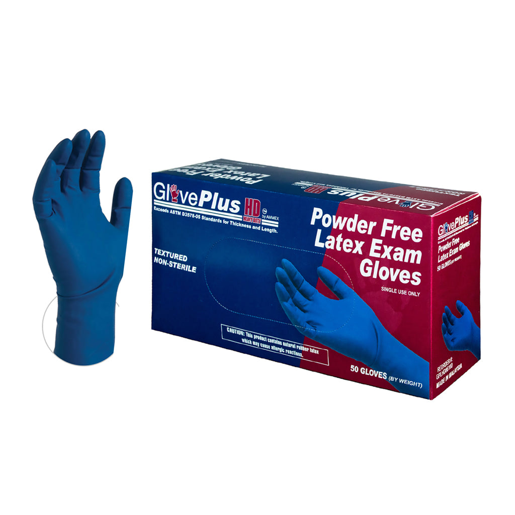 Gloveplus Hd Blue Latex