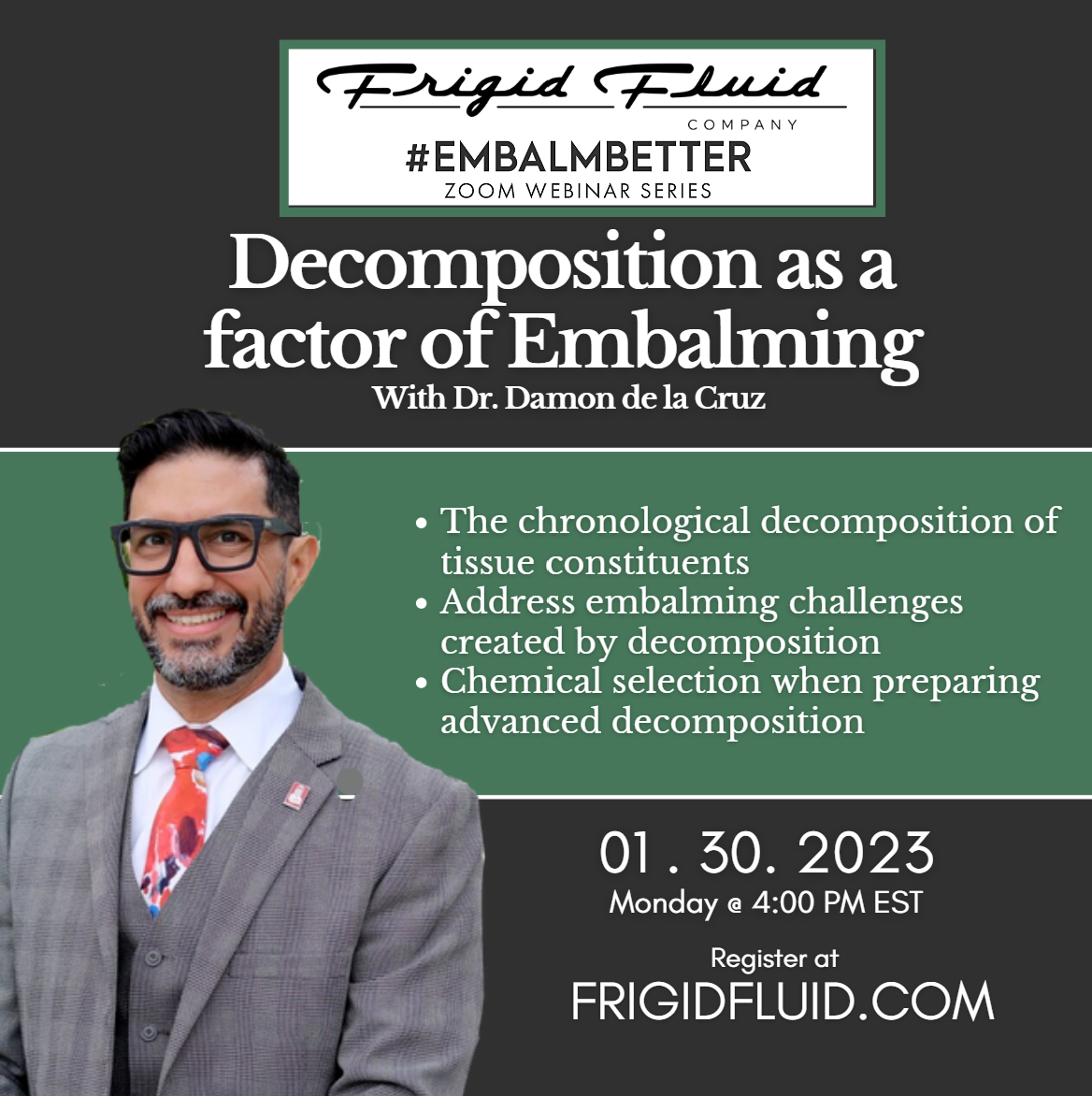 Decomposition as a factor of Embalming